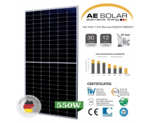 Tấm pin mặt trời AE Solar 550W