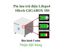 Pin lưu trữ điện Lifepo4 10kwh GIGABOX 10S