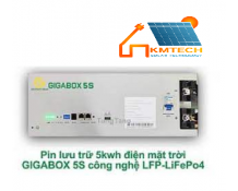Pin lưu trữ 5kwh GIGABOX 5S công nghệ LiFePo4