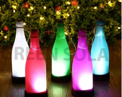Đèn treo hình chai – Hộp 5 chai 5 màu
