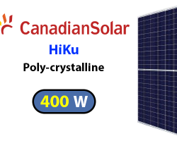 Pin Canadian Solar Hiku 400W CS3W-400P