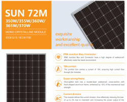 Tấm pin năng lượng mặt trời SUNERGY 360w - Mono